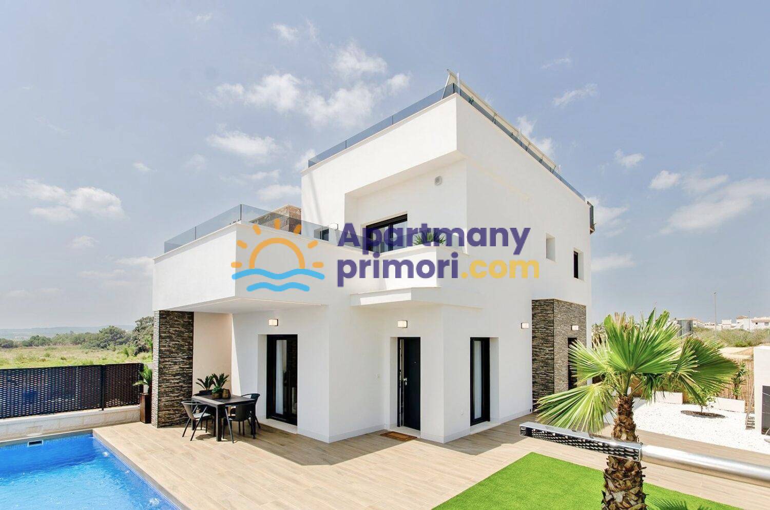 Luxusný dom 4+kk s bazénom, Torrevieja-Los Montesinos, Španielsko