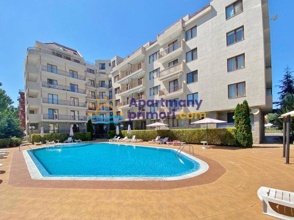 Apartmán 1+kk s bazénom Slnečné pobrežie, Bulharsko
