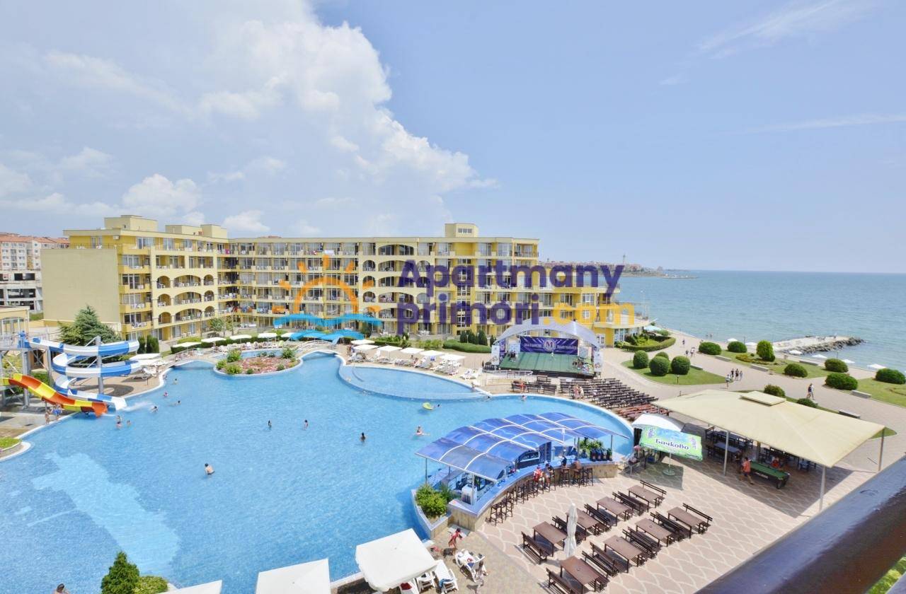 Apartmán 2+kk s balkónom a bazénom Midia Grand Resort-Aheloy, Bulharsko