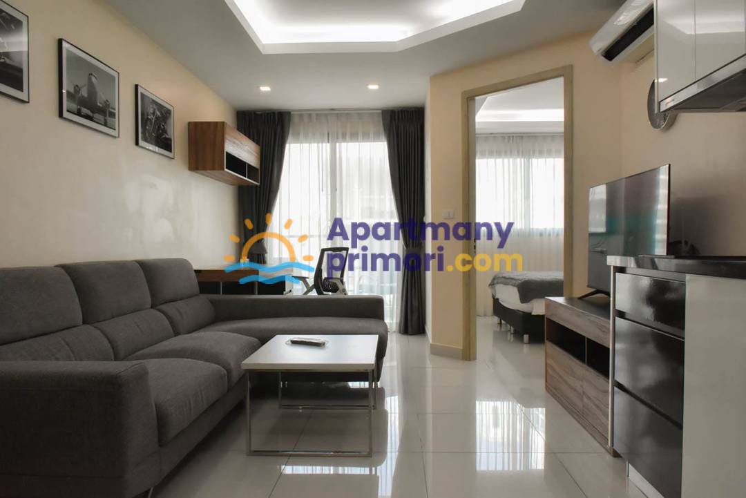 Thajsko-Pattaya-2izbový apartmán s balkónom-Water Park Condo