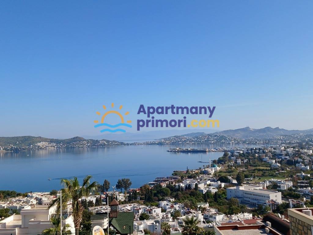 Luxusná vila 4+1 s hosťovským apartmánom Bodrum Yalıkavak APM