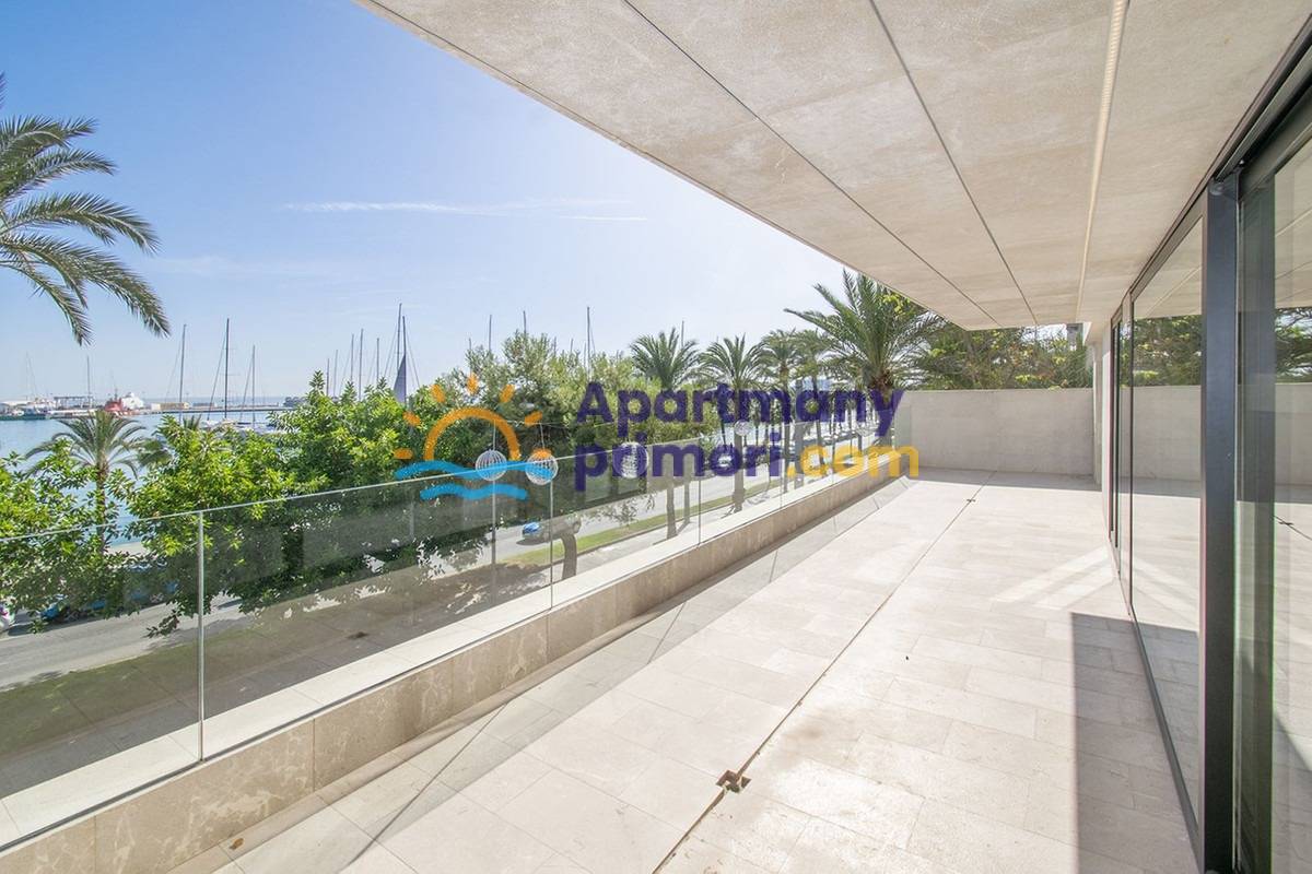  Luxusný Apartmán na ostrove Mallorca, Palma de Mallorca s výhľadom na more