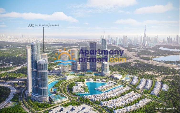 Apartmány Dubaj, 330 Riverside Crescent - Sobha Hartland II